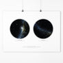 Classic Double Star Map Print