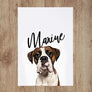 Custom Pet Portrait in Peekaboo Bold Text