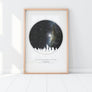 City Skyline Star Map Print