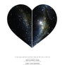 Lovers' Heart Star Map Print