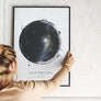 Messy Star Map Print