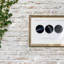 Classic Triple Star Map Print