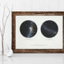 Classic Double Star Map Print