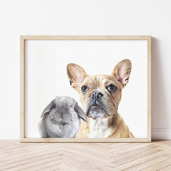 Custom Pet Portrait with Two Pets
