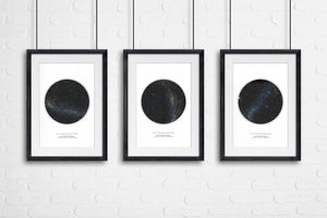 Classic Star Map Print