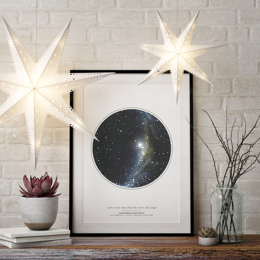 Classic Star Map Print